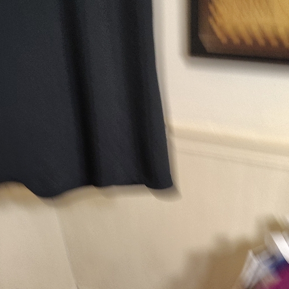 Nike Women's Black Tee with White Logo - Picture 6 of 8